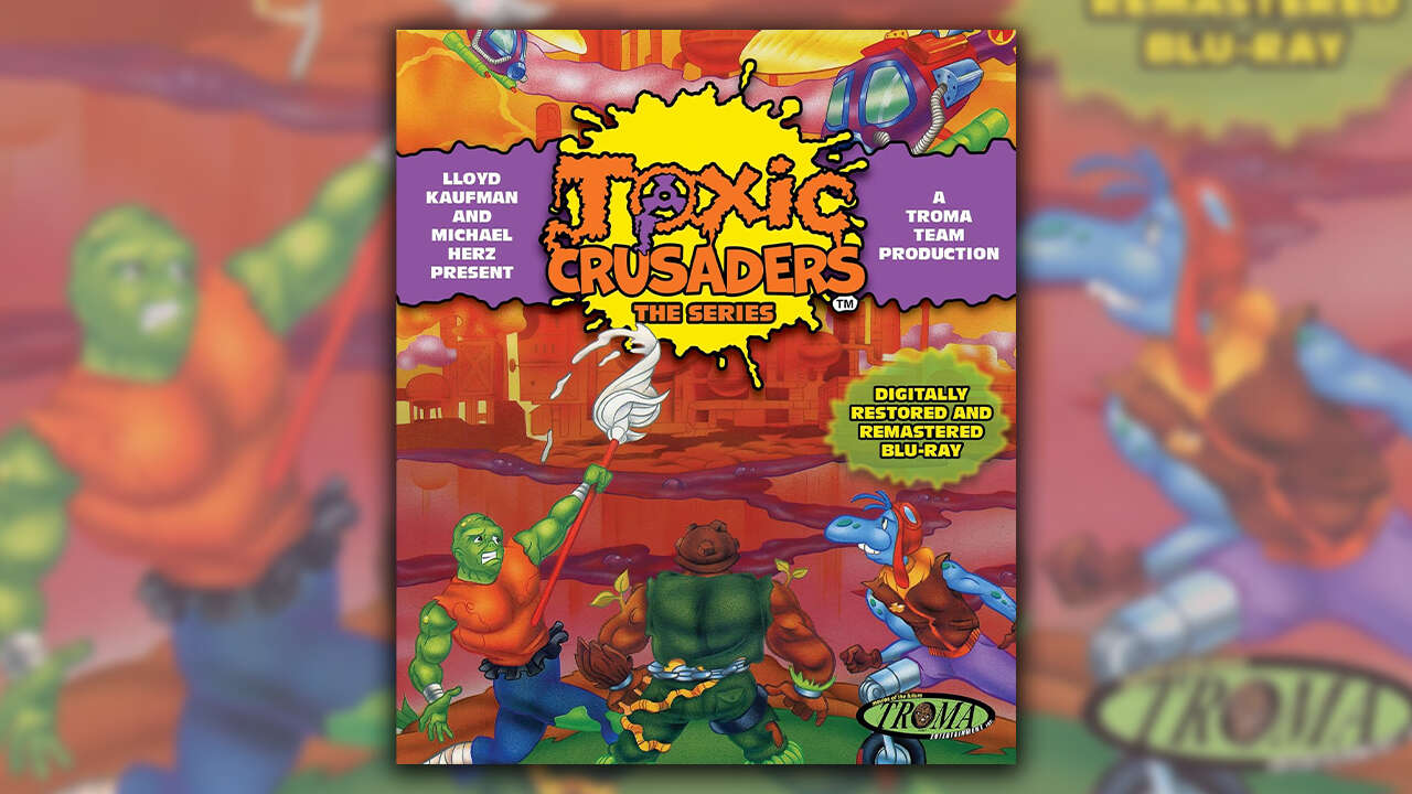 کارتون دهه 90 The Absurd Toxic Crusaders در حال دریافت نسخه کلکسیون Blu-Ray است.